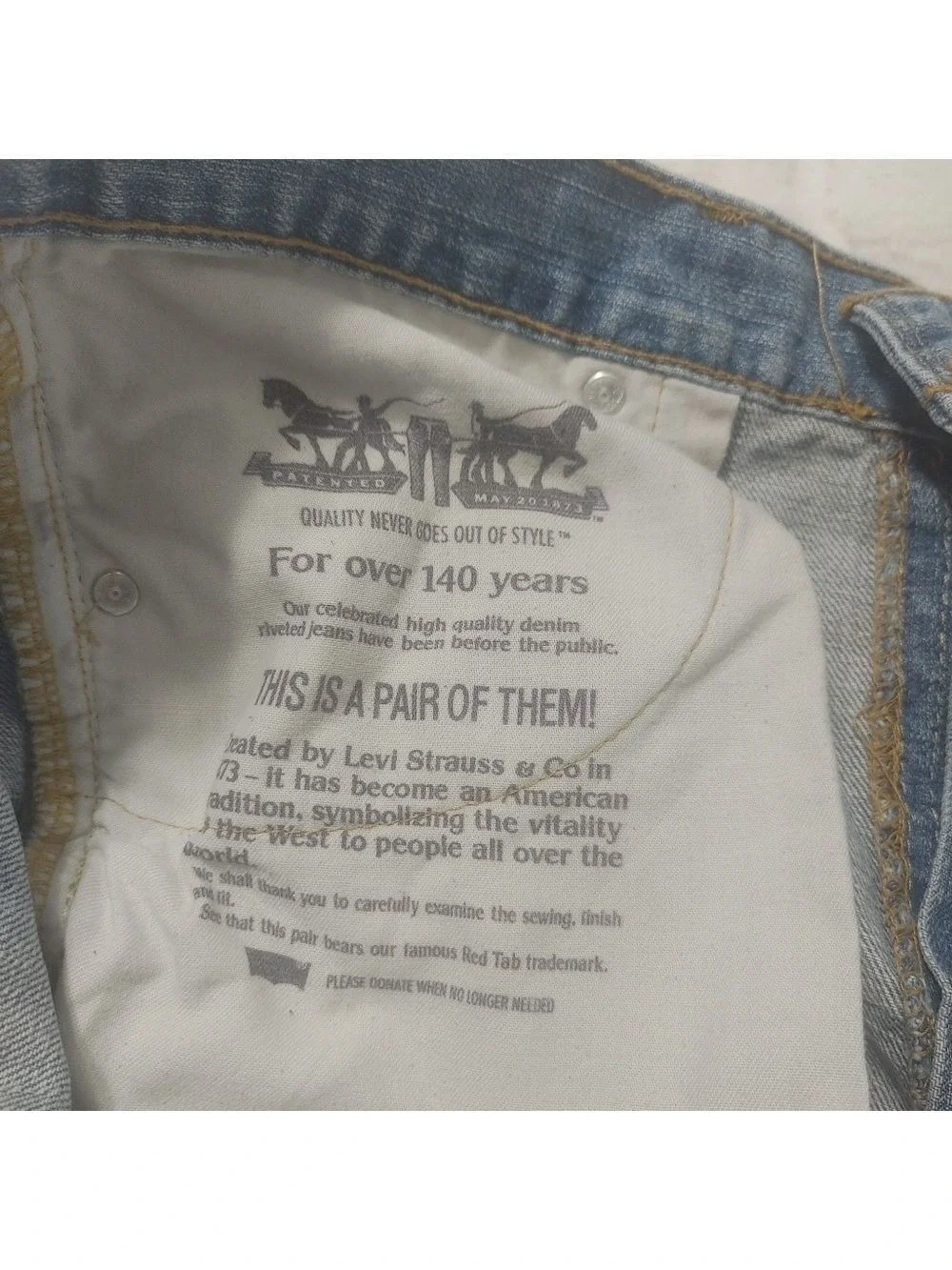 Classic Men's Levi's 527 Bootcut Jeans Waist 36 X 34 Length Light Blue